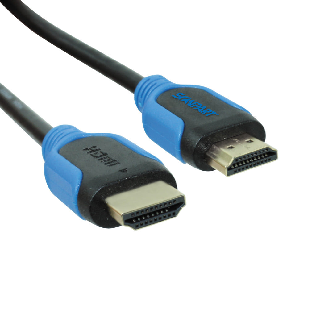 Scanpart HDMI kabel blå 1,5m