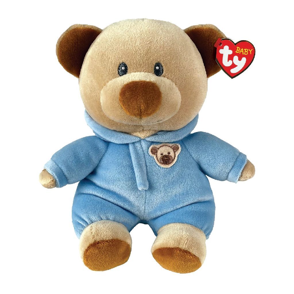 TY TY Baby kæletøj Pyjamasbjørn 15 cm Blå