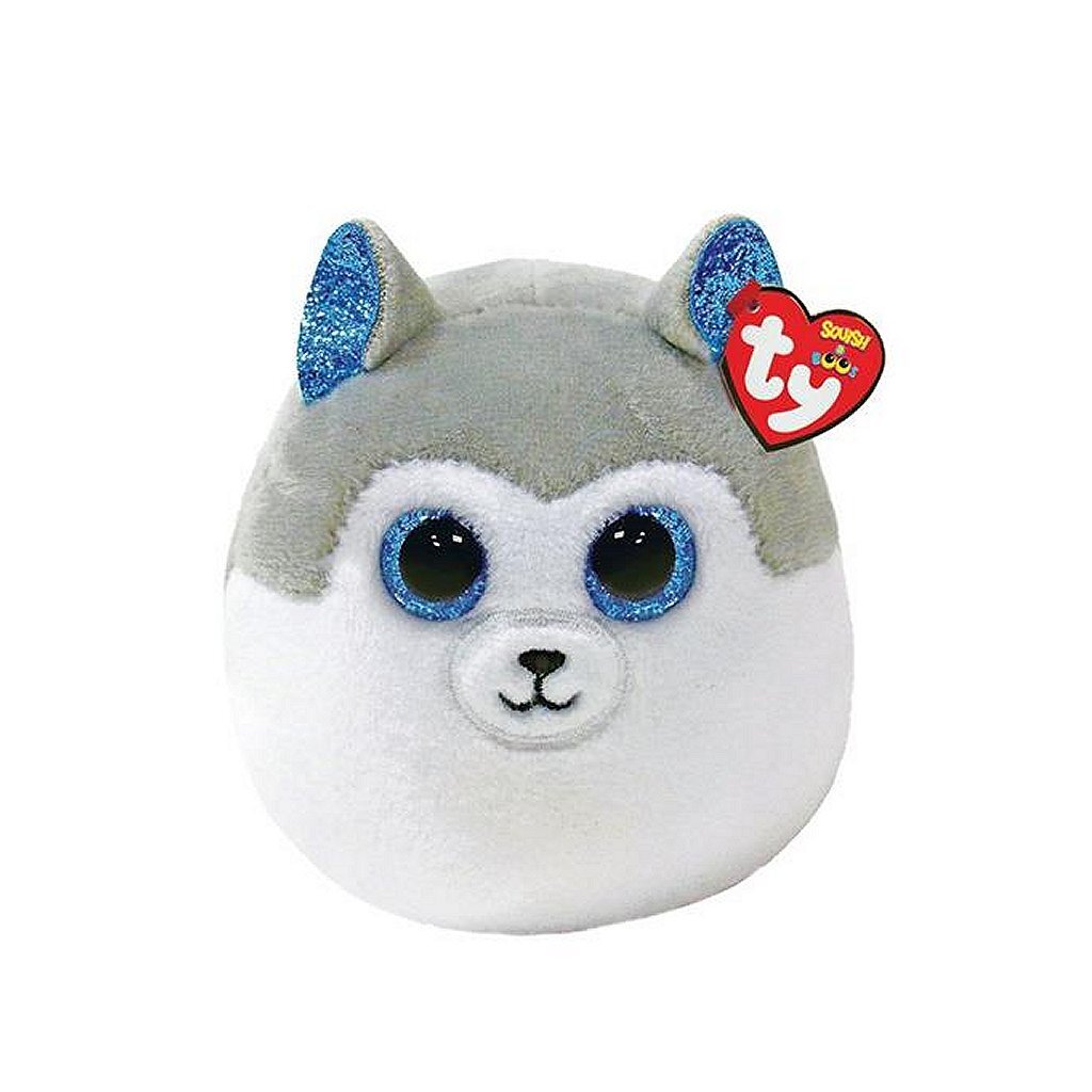 Ty squish a boo kælen pude husky slush 8 cm