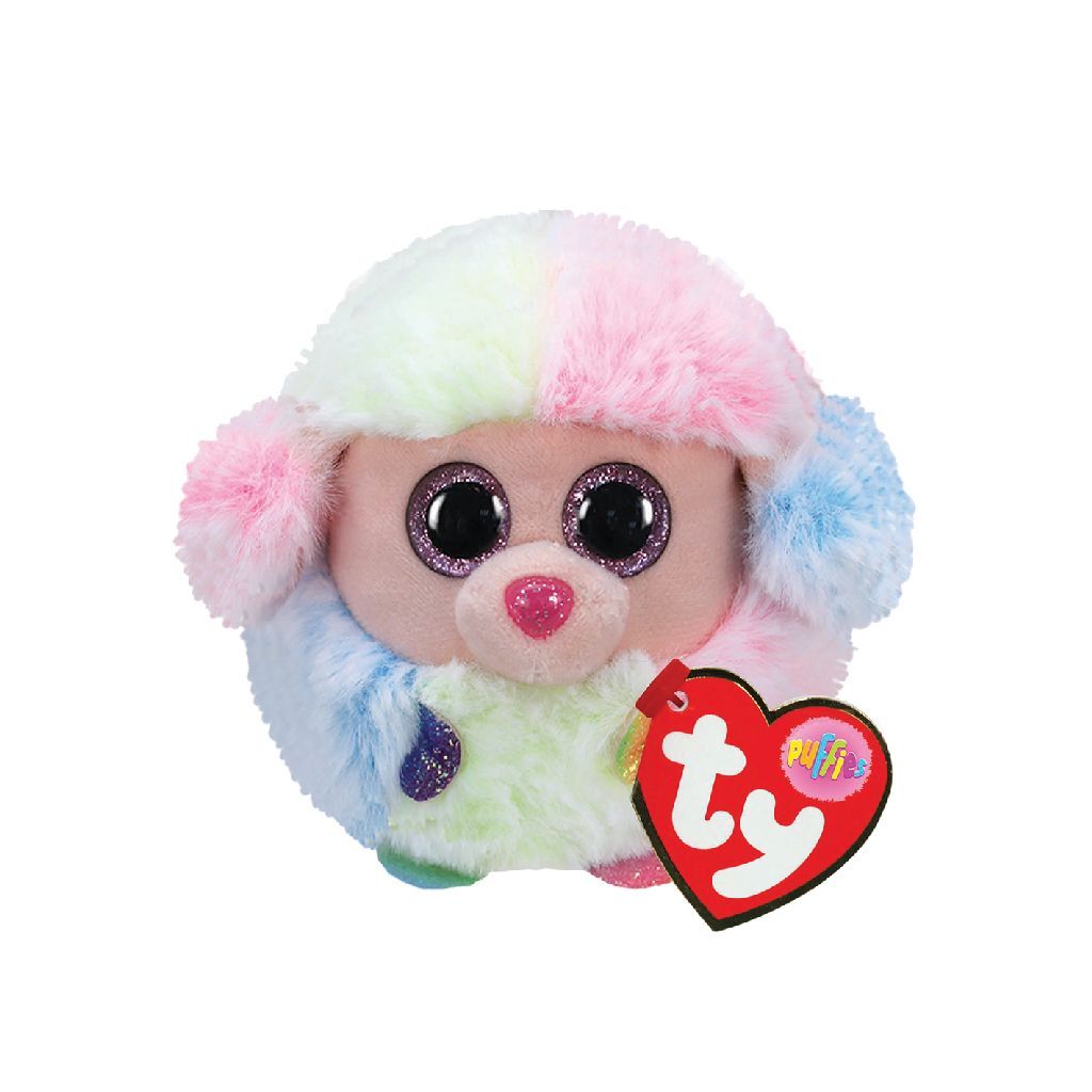 Ty puffies krammepuddel regnbue 8 cm