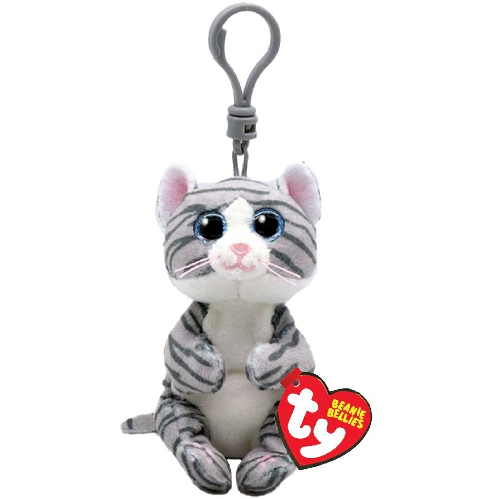 Ty beanie baby maver klip krammelegetøj kat mitzi 10 cm