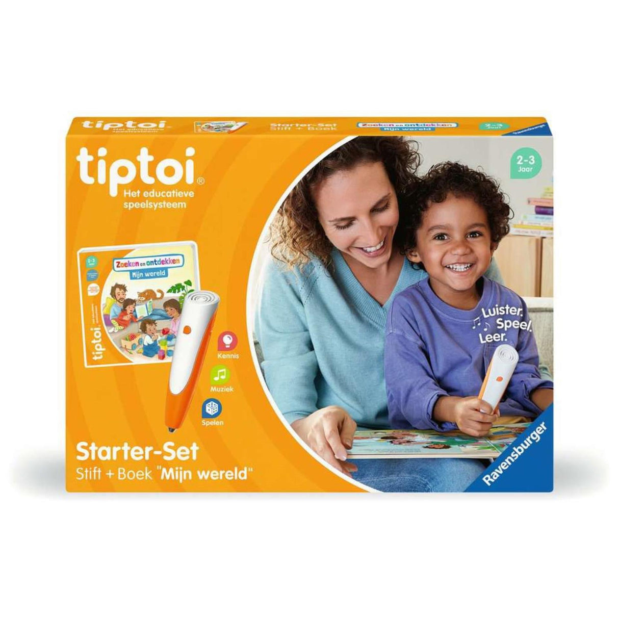 Ravensburger tiptoi® - min verden - startsæt - interaktivt læringssystem