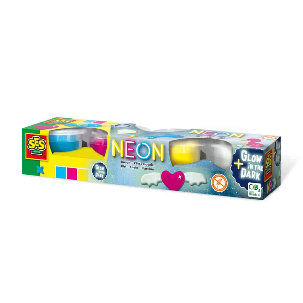 Ses clay – neon og glød i mørket lersæt