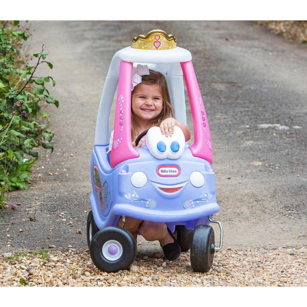 Little tikes hyggelig coupe fairy walking bil 75x42x86 cm pink lilla
