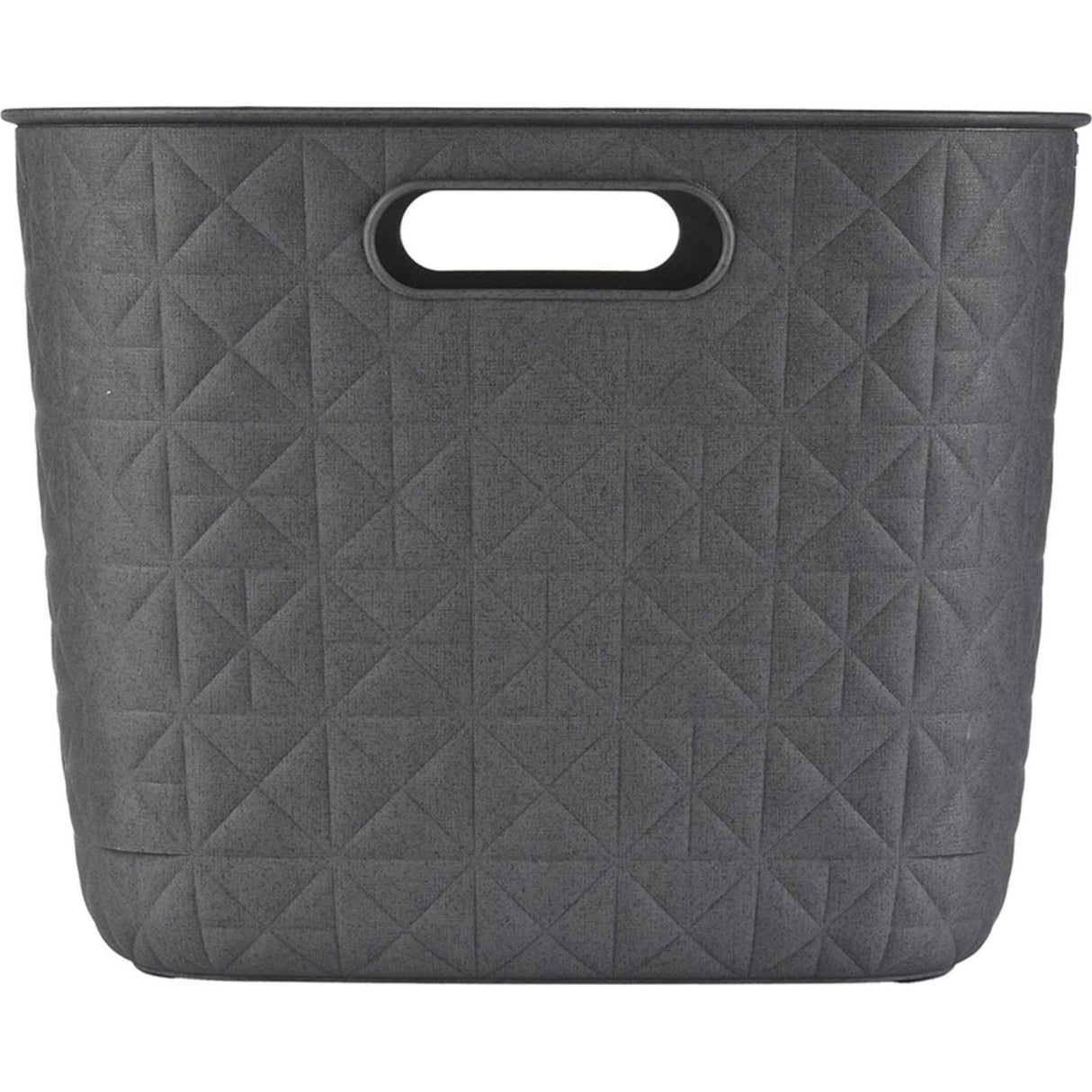 Curver softex opbevaringskurv l - 19l antracit 38x29x22cm