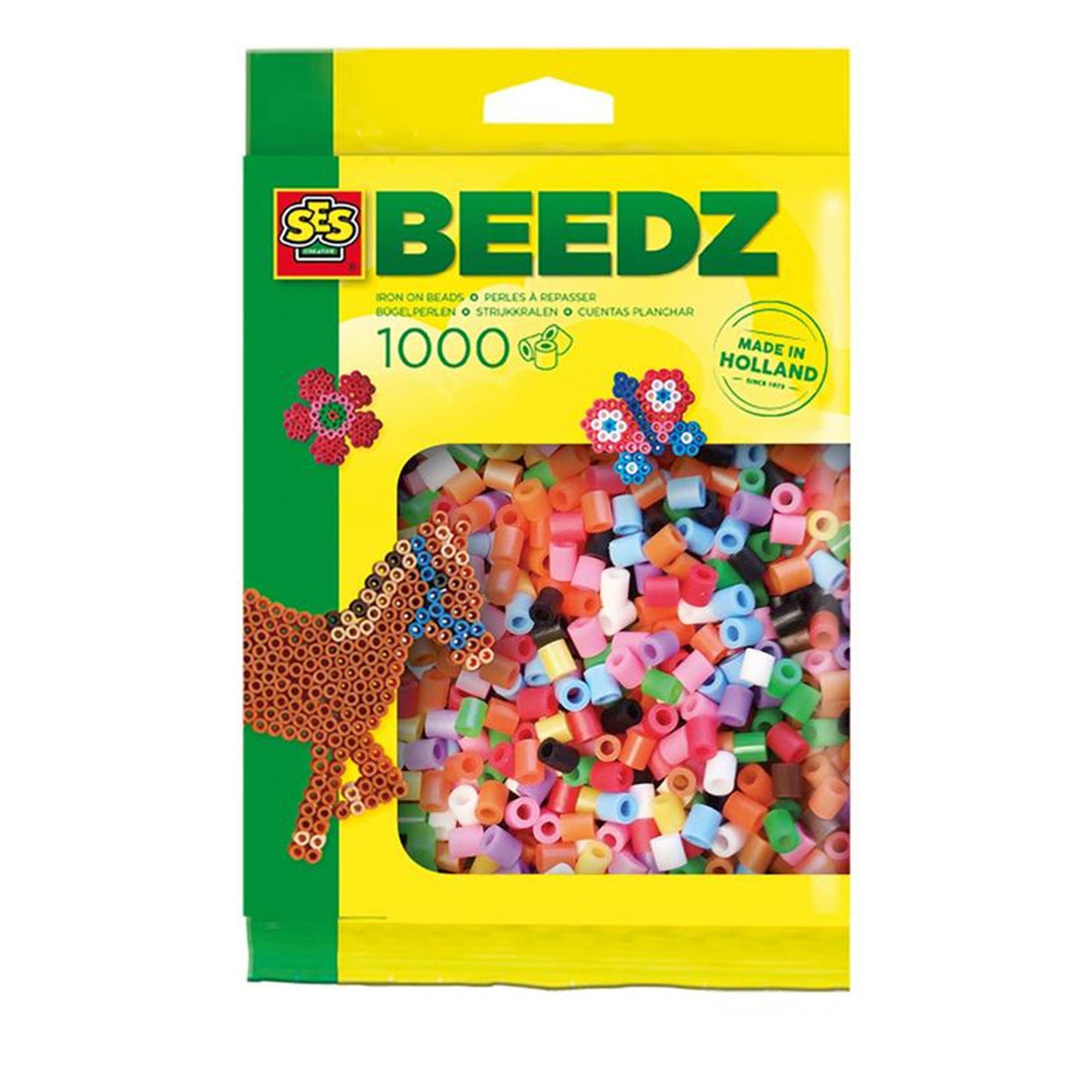 Ses beedz jern på perler 1000 mix basic