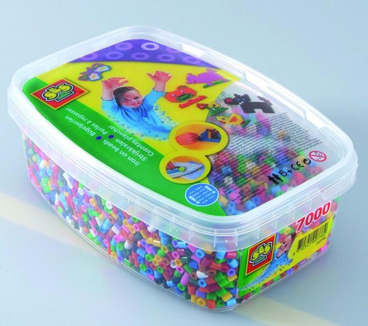 Ses strygeperler basismix 7000 stk.