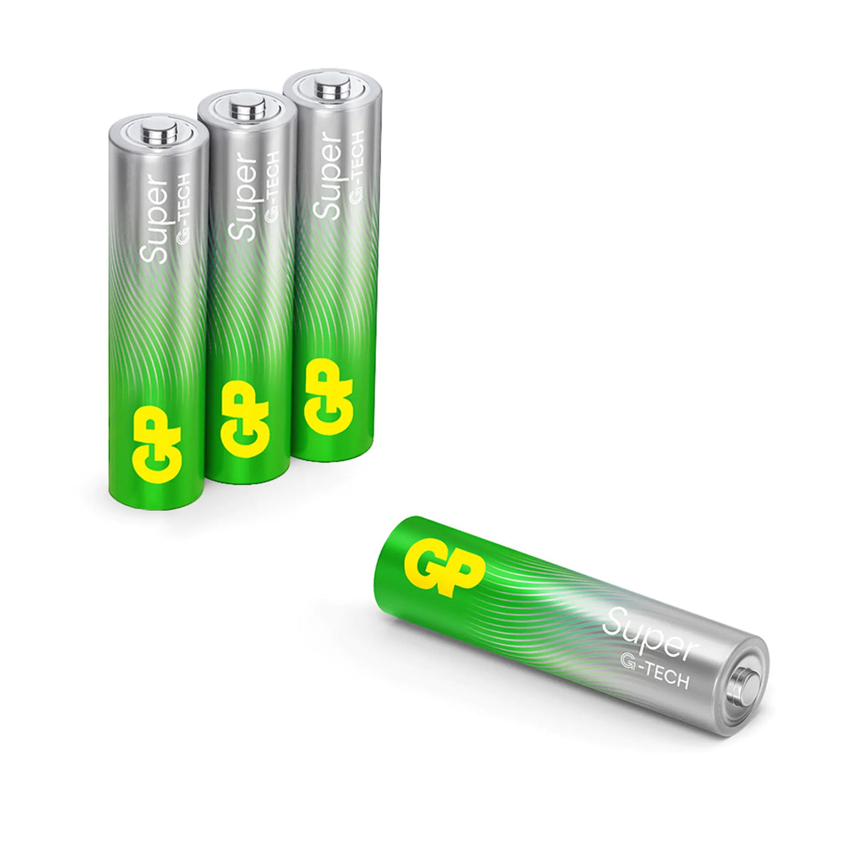 GP super alkaline aaa batterier 4hk