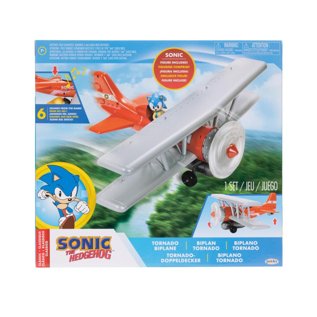 Andre mærker sonic tornado biplan + lys og lyd