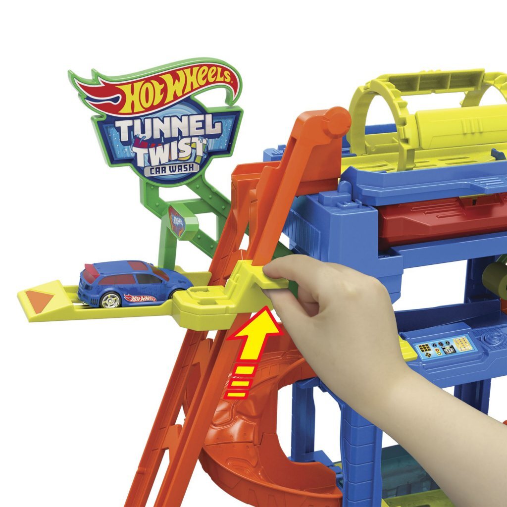 Hot wheels city tunnel twist bilvask - racerbane