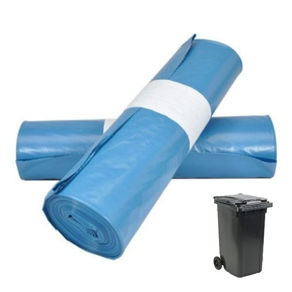 Containerposer ldpe 6525 x 140cm t 70 blå 240ltr