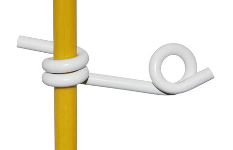 Ako produkter øjenisolator til rund glasfiberstolpe 12mm 50 stk