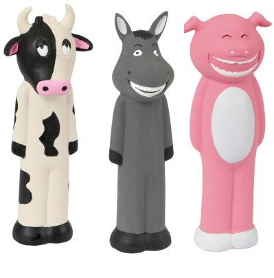 Produkter latex hunde legetøj ko gris æsel