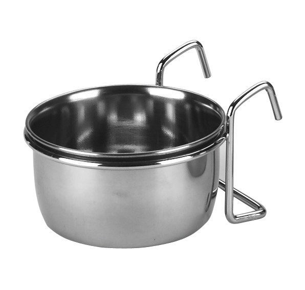 Produkter rustfri beholder 300 ml 9 5 cm med holder