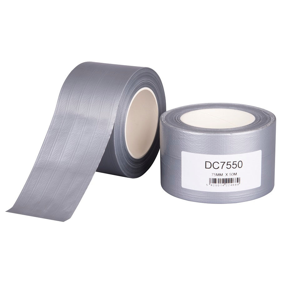 Hpx produkter gaffatape 50 meter grå 75mm