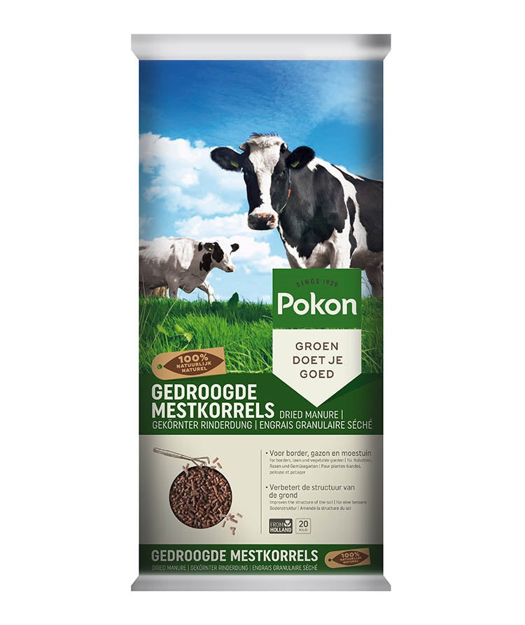Pokon produkter tørrede gødningspiller 20 kg