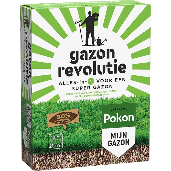 Pokon produkter græsplæne revolution 1kg