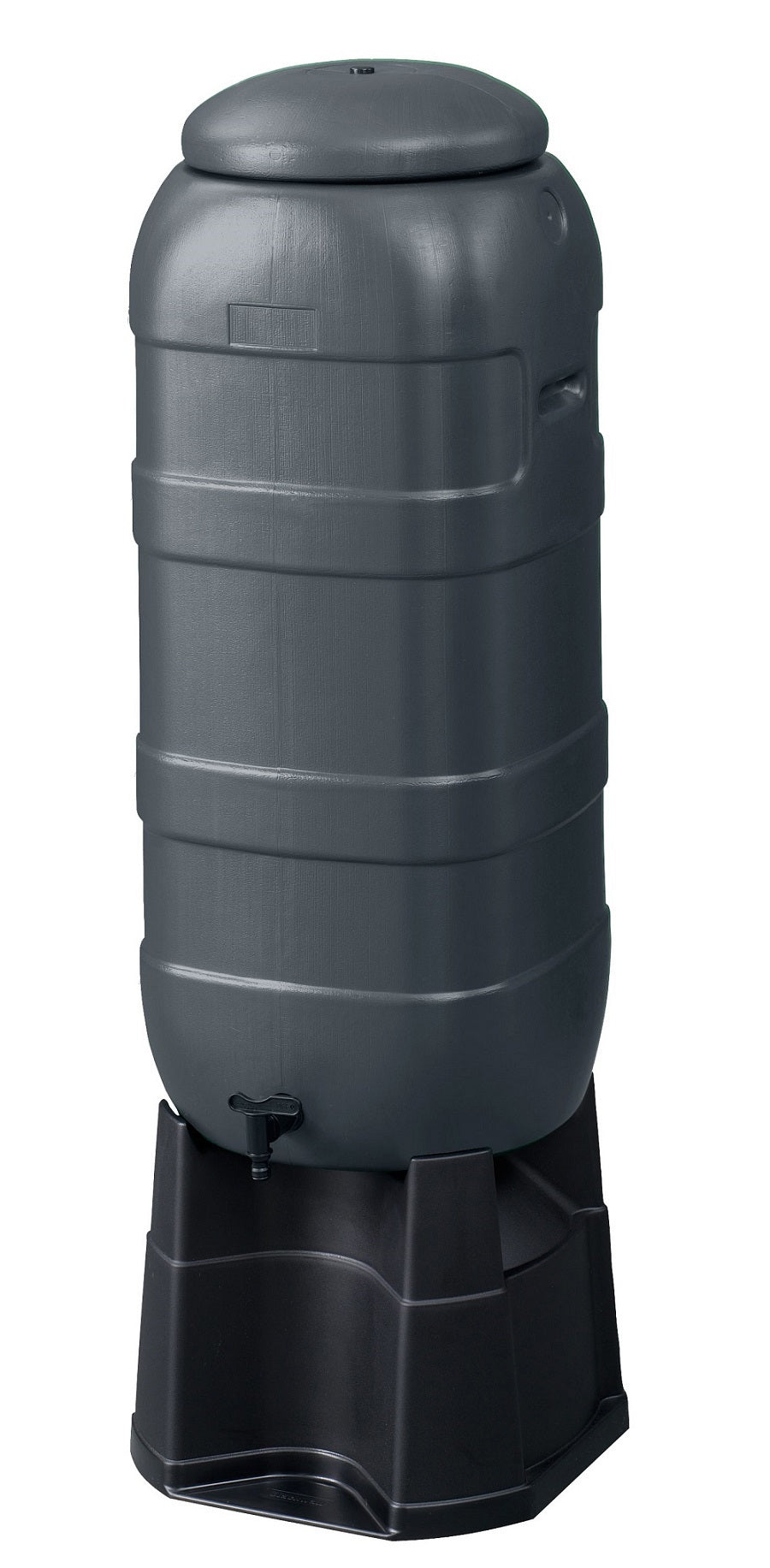 Begreen produkter regntønde kompl 100 liter antracit plus fri base