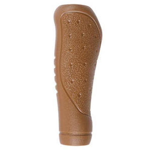 Grips mod. holland m-wave ergo 125mm 125mm brun p. sæt blister