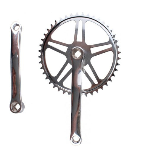 Cranket Vinty 46T 170 mm sølv