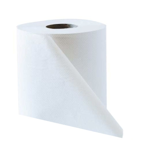 Primp papirrulle midi cellulose 2 lag 20 x 160 m. hvid
