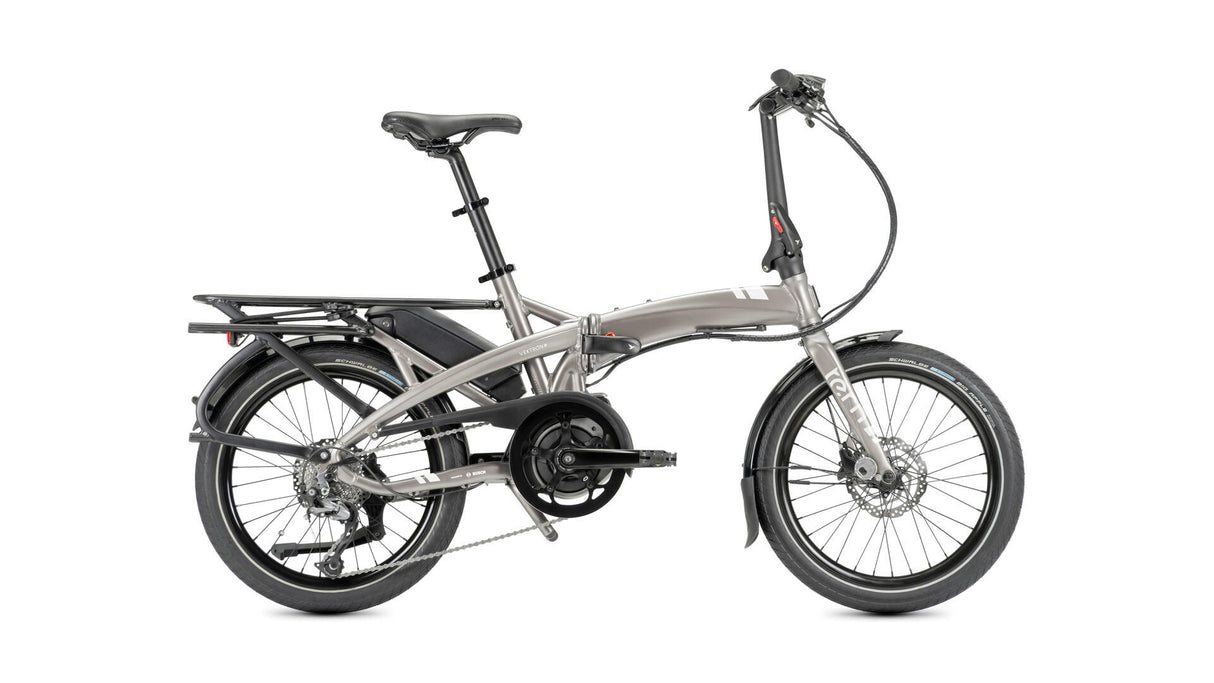 Tern elektrisk foldecykel Vektron Q9 (#1) ebike Vektron Q9 9sp sølv