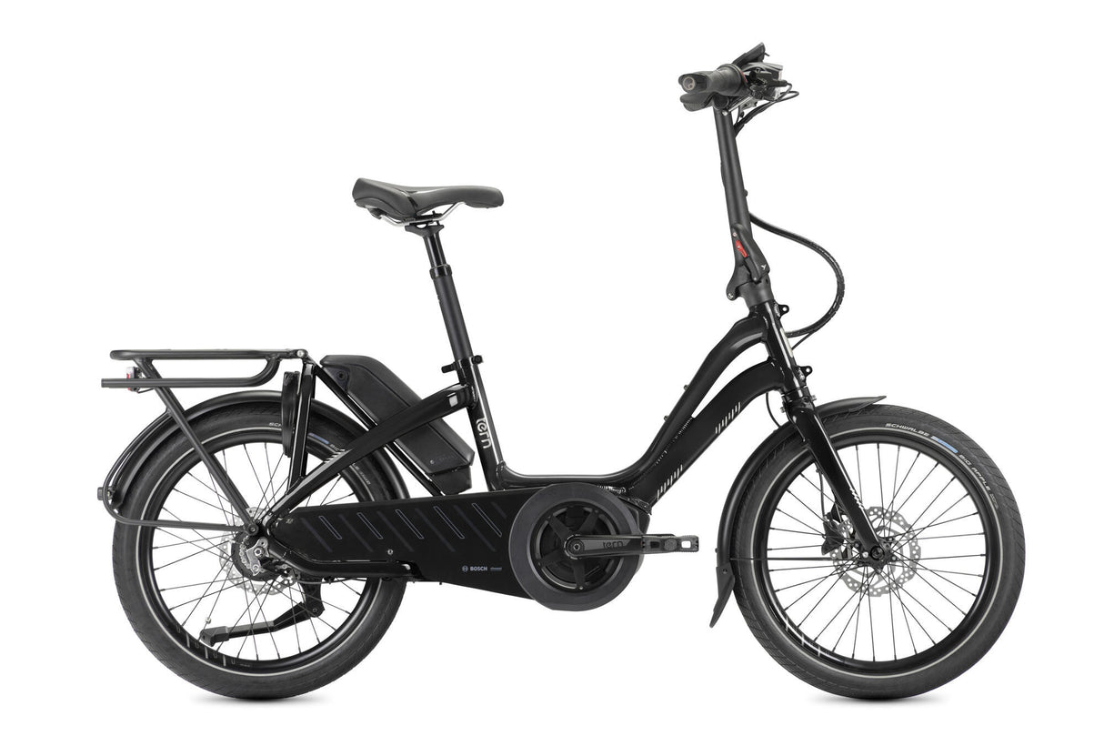 Tern elektrisk kompakt cykel nbd p8i ll mod. 24 ebike nbd p8i 20 freeh.8-sp. sortsil.