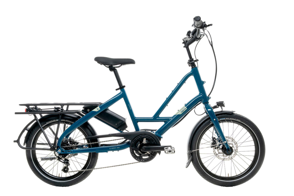 Tern elektrisk kompakt cykel quick haul p9 (#1) ebike quick haul p9 9sp blue sea