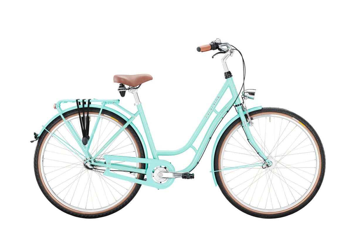 Excelsior bycykel svane-retro (#1) cykel udmærker sig. swan-retro 26 45 3sp ocean green