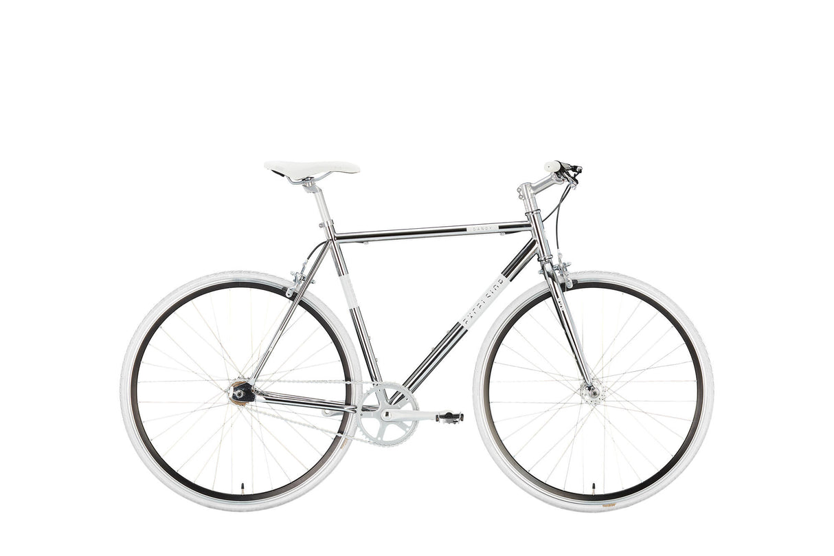 Excelsior singlespeed dandy (#1) cykel udmærker sig. dandy 28 59 diam. 1 sp krom