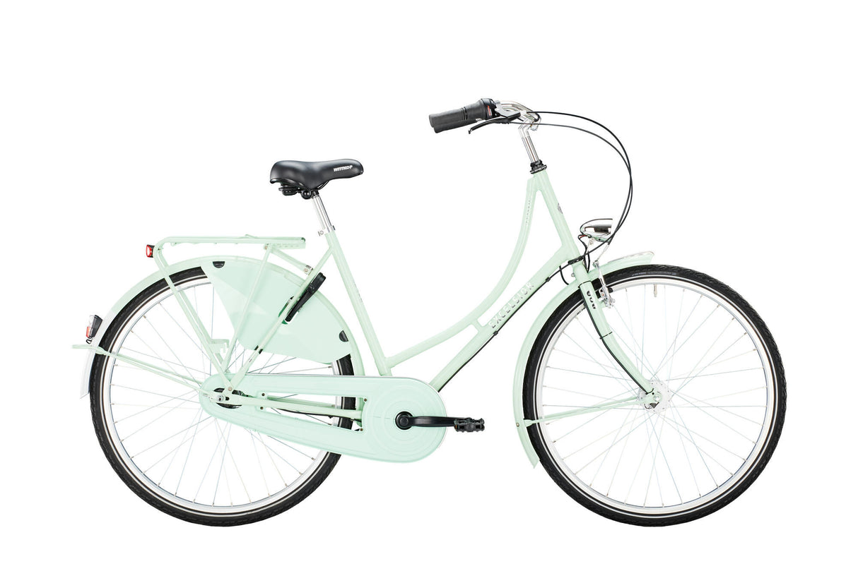 Excelsior city bike classic nd (#1) cykel udmærker sig. classic nd 28 55 3sp cb pastelgrøn