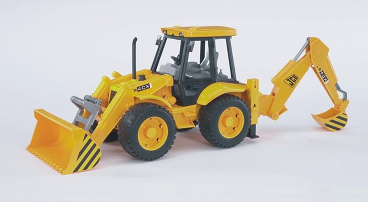 Bruder JCB 4CX skovl med uddybningskran