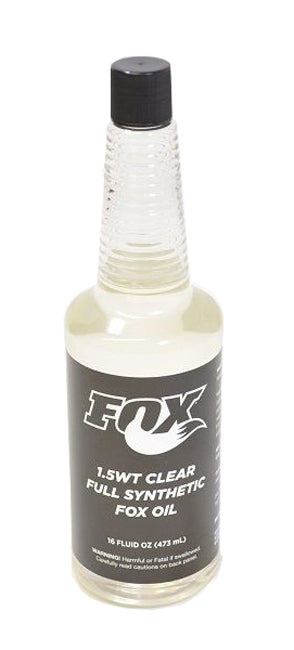 Fox racing shox suspension væske 1.5wt 16oz.