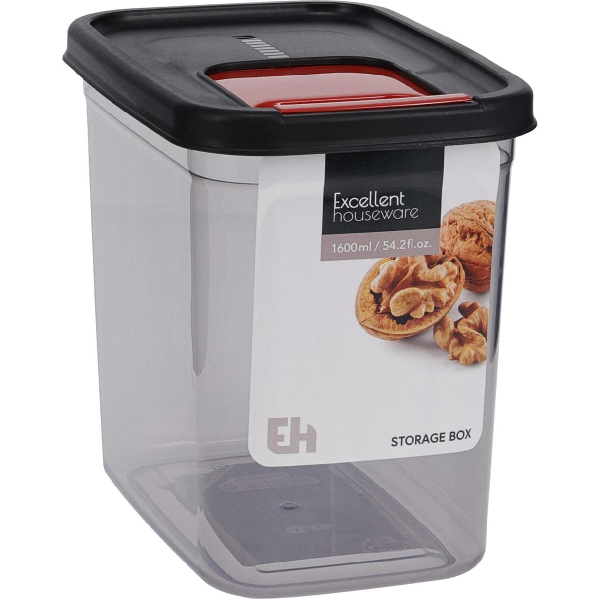 Excellent houseware strooibus kunststof met schuifklep 1600ml