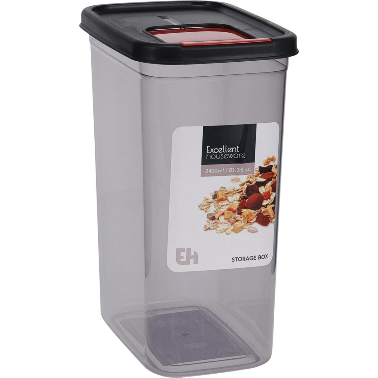 Excellent houseware strooibus kunststof met schuifklep 2400ml