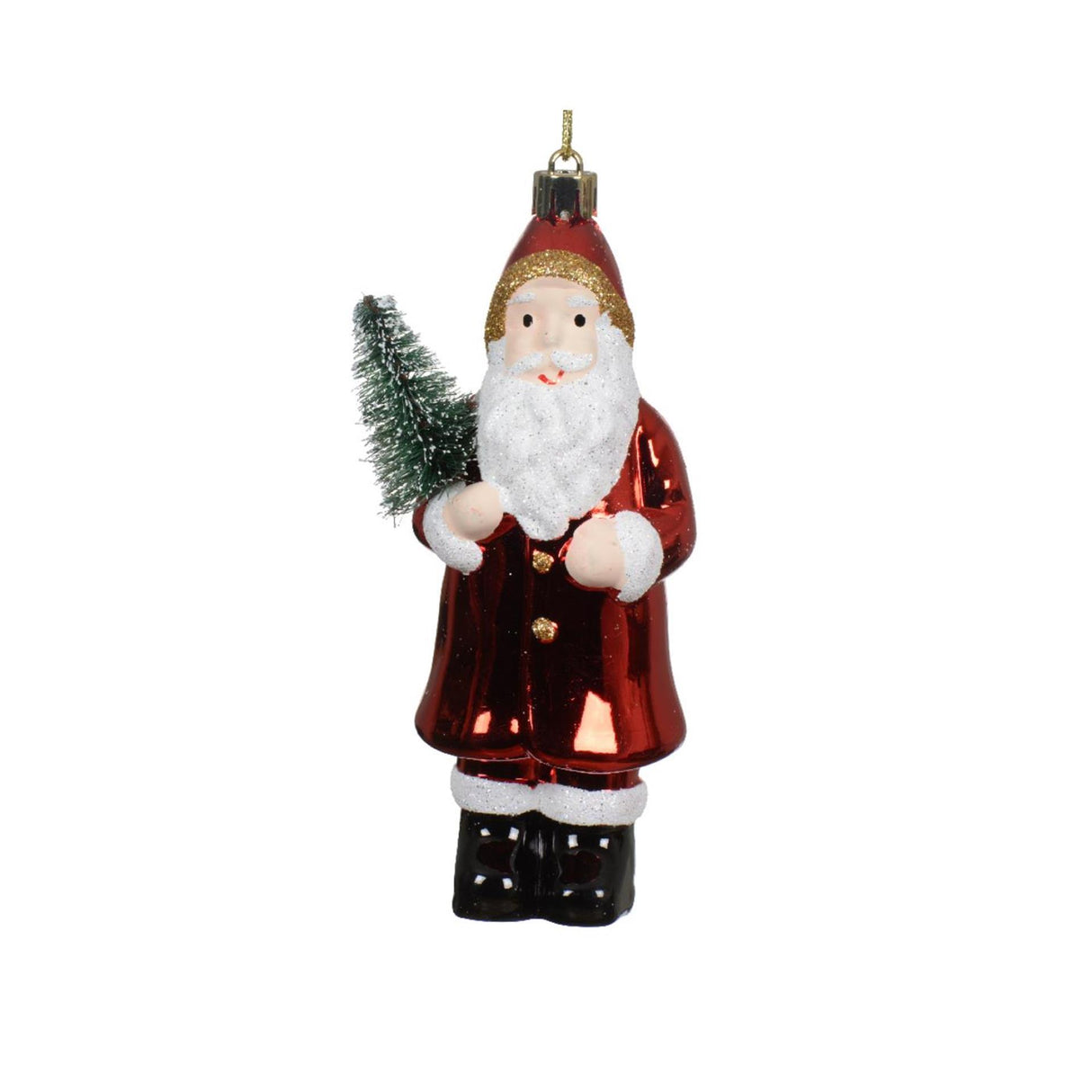 Decoris julevedhæng julemandsplast 15cm