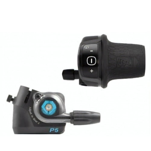 Twist Shifter 5-trins med Clickbox-montering på SRAM