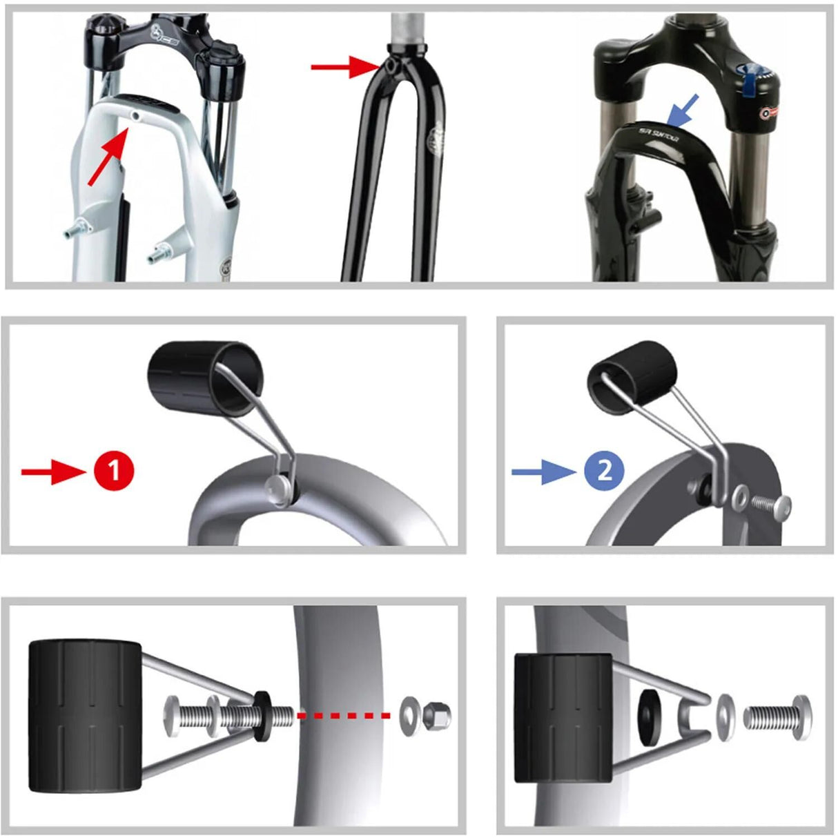 Rixen Kaul forlygteholder lysbeslag Rixen Kaul f. gaffelbro