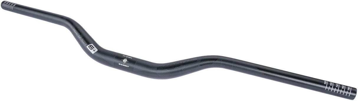 Ergotec lenker riser bar 30-50 riser bar 50 31.8 sort niveau 6+
