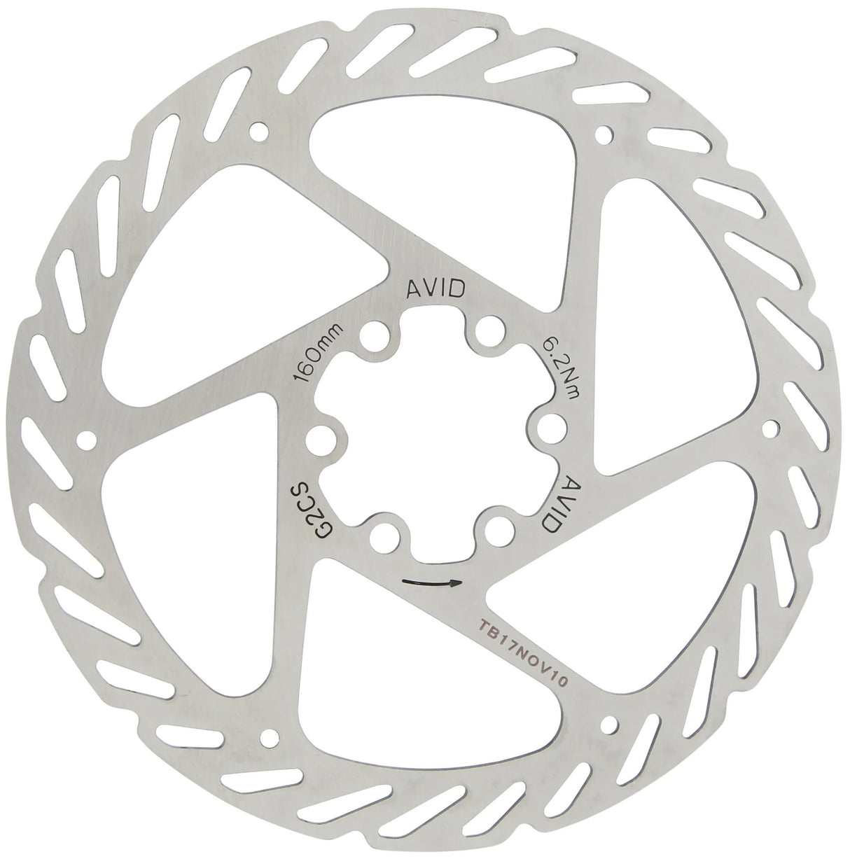 Sram bremseskive g2 clean sweep rotor avid g2 clean sweep 160mm