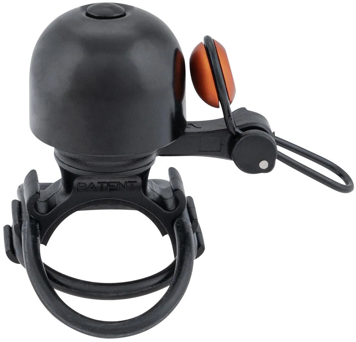 Contec cykelklokke diamantbing ct mini klokke diamantbing, sort orange, uni