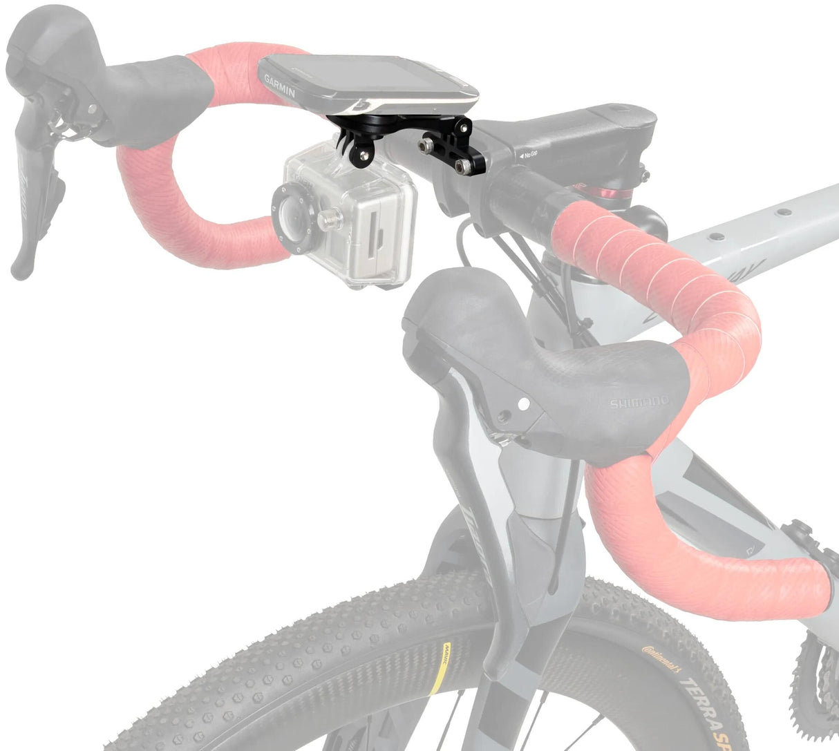 Contec fahrradcomputerhalterung mount.mate flex ct cykelholder mount.mate flex f.garmin,wahoo,gp