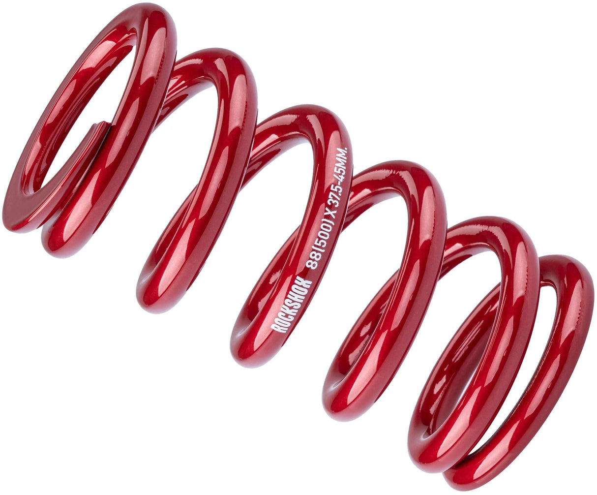 Rockshox feder fjeder rs 37,5-45 mm 114 mm 500 lb elect.red