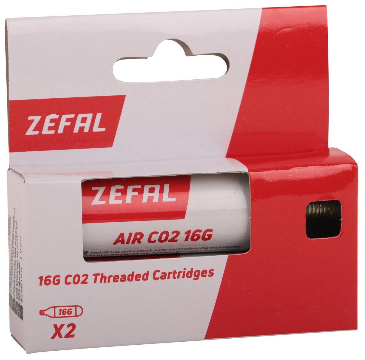 Zéfal co2 patron co2 patron push 16g m.tråd