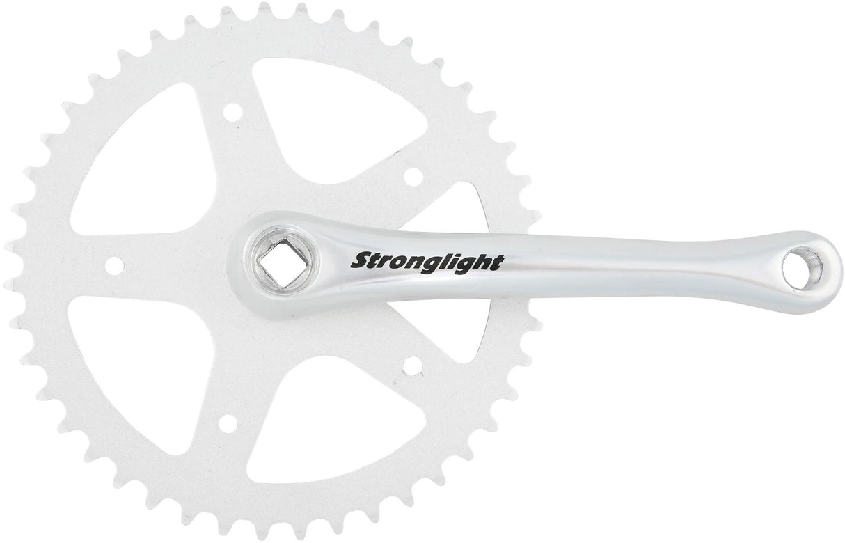 Stronglight kranksæt kranksæt 1-gears 44t 170mm sil.