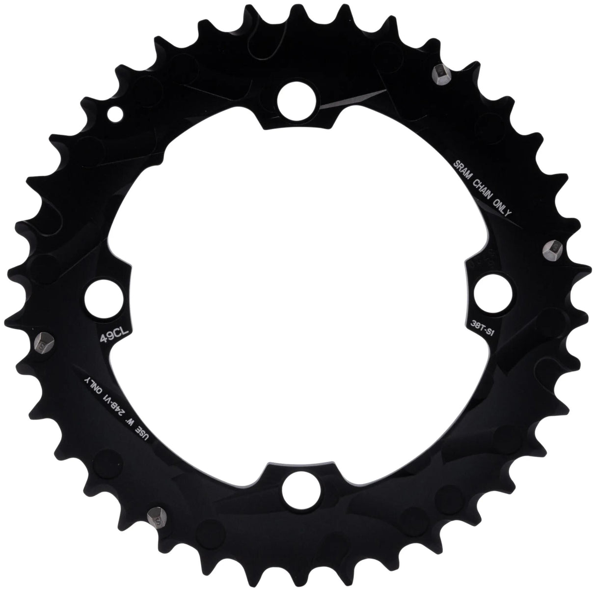Truvativ kædering mtb kædering 38t gxp no pin b