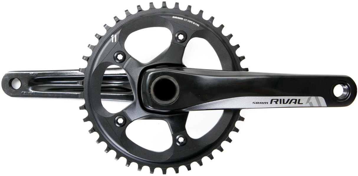 Sram kranksæt rival 1 kranksæt rival 1 gxp 42 t. 170 mm sort