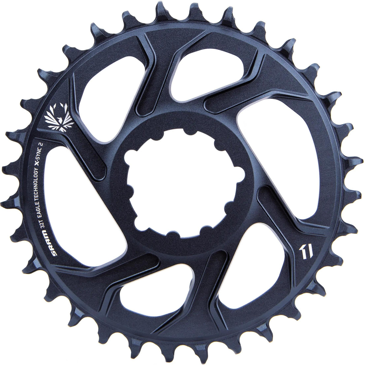 Sram kædering x-sync2 sl kædering x-sync2 sl 32t. aluminium månegrå