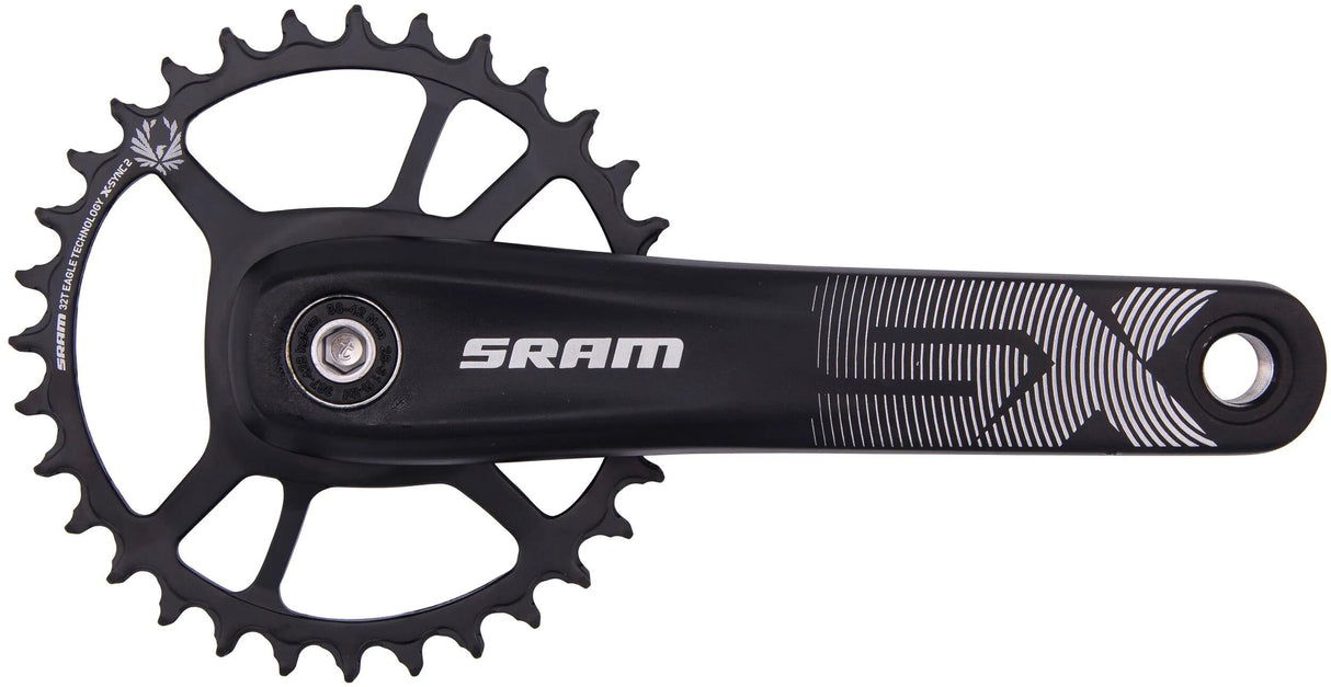 Sram kædekrans gear sx eagle kranksæt kraftakser powerspline 32t 170mm