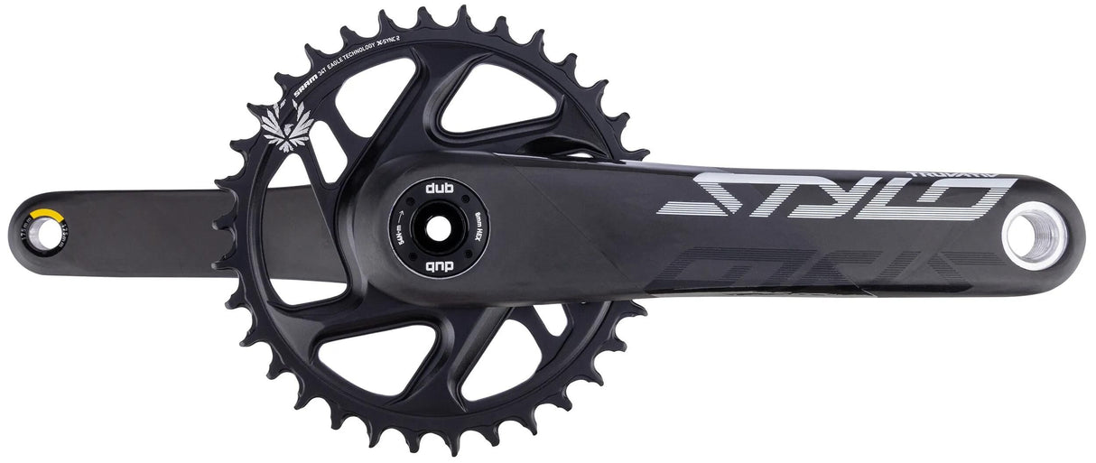 Truvativ kranksæt stylo carbon eagle kranksæt stylo carbon eagle 34t 175mm